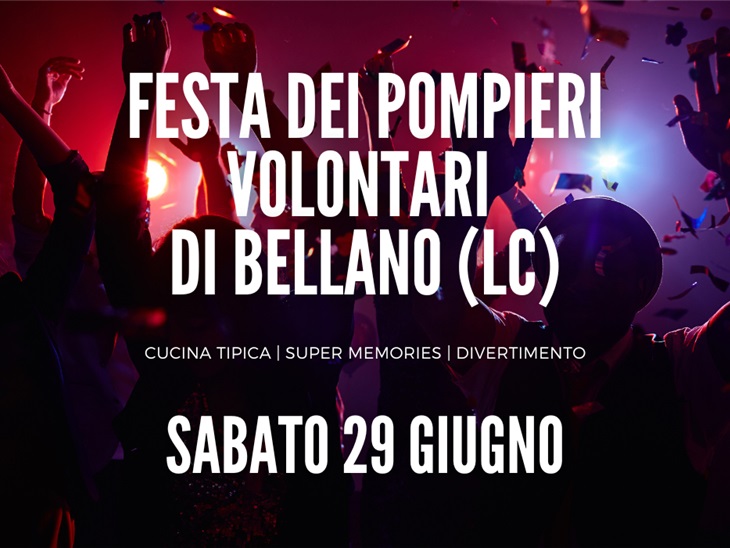 Leggi news | Festa pompieri volontari | Bellano | Studio MEM