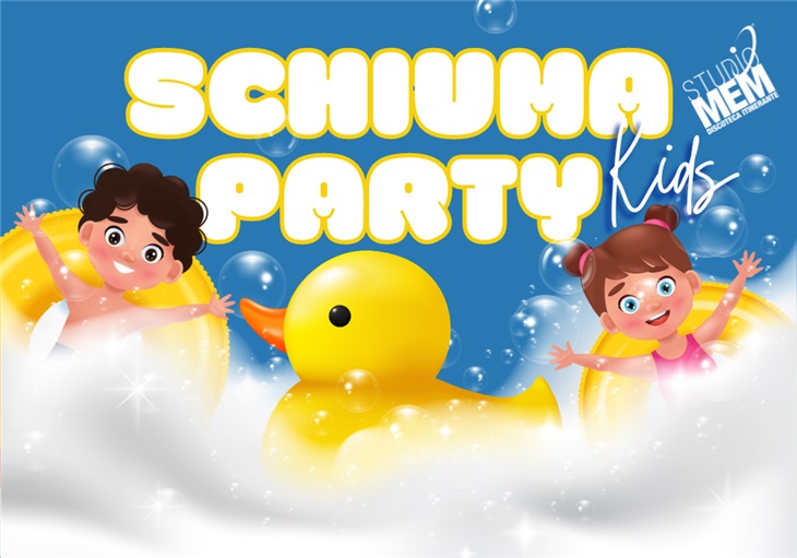 Schiuma party per bambini: divertimento assicurato con Studio MEM