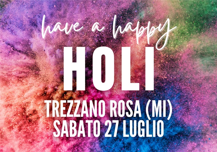 Holi Color Party: un'esplosione di colori a Trezzano Rosa