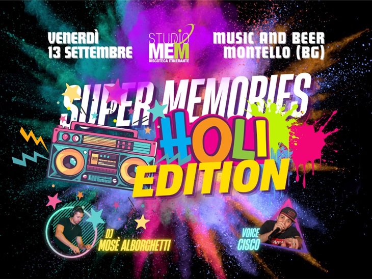 Leggi news | Festa Music and Beer di Montello: Super Memories e Color Party