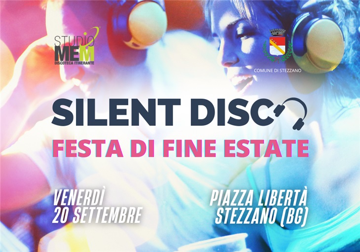 Festa di fine estate a Stezzano: Silent Disco in piazza